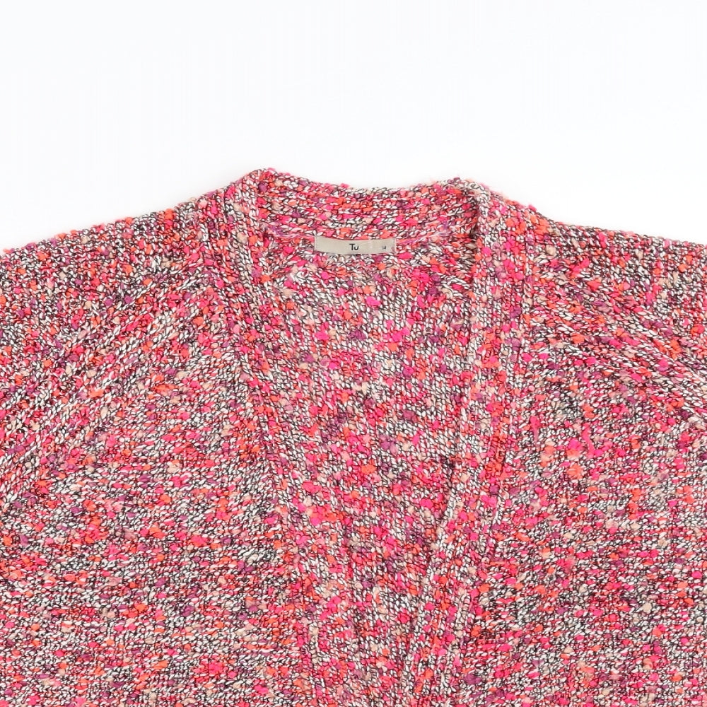 Sainsburys  Womens Pink   Cardigan Jumper Size 14