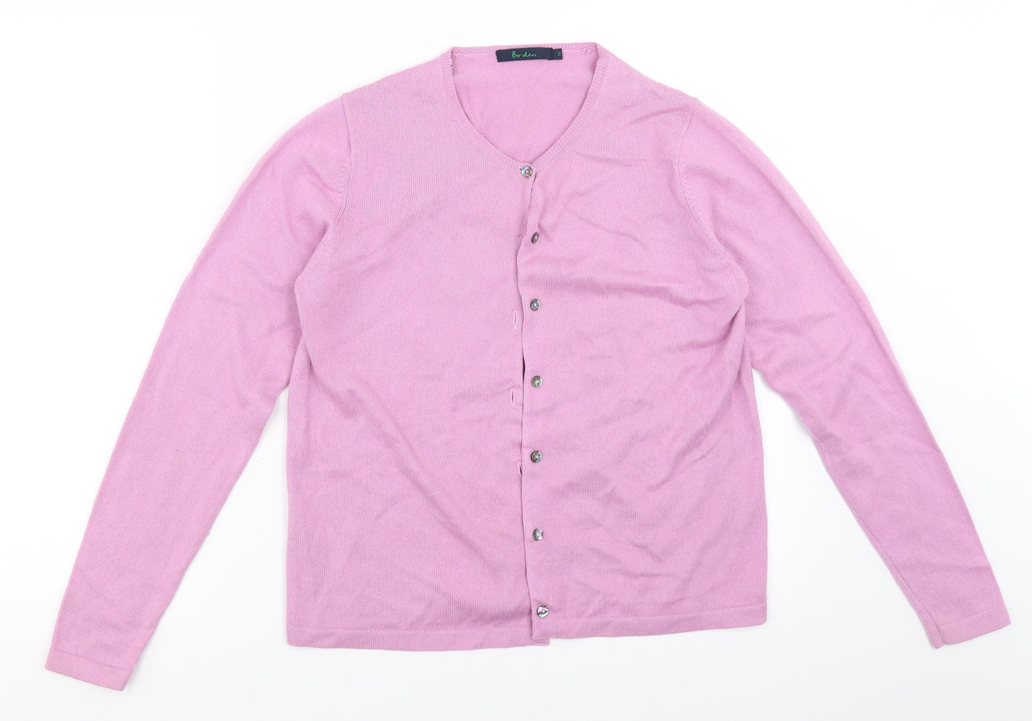 Boden Womens Purple   Cardigan Jumper Size M