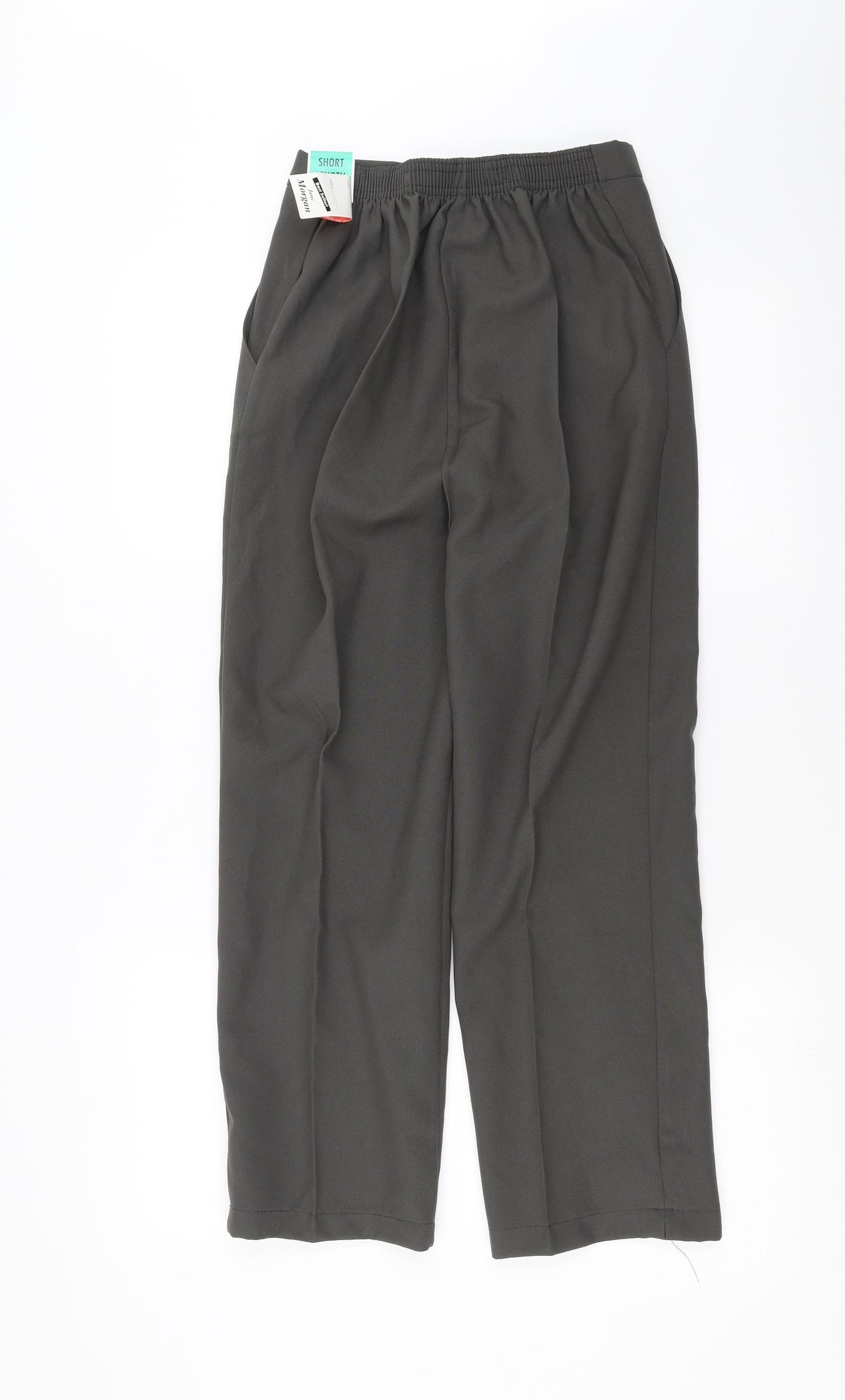 MORGAN JANE Womens Grey   Trousers  Size 10 L26 in - Short length