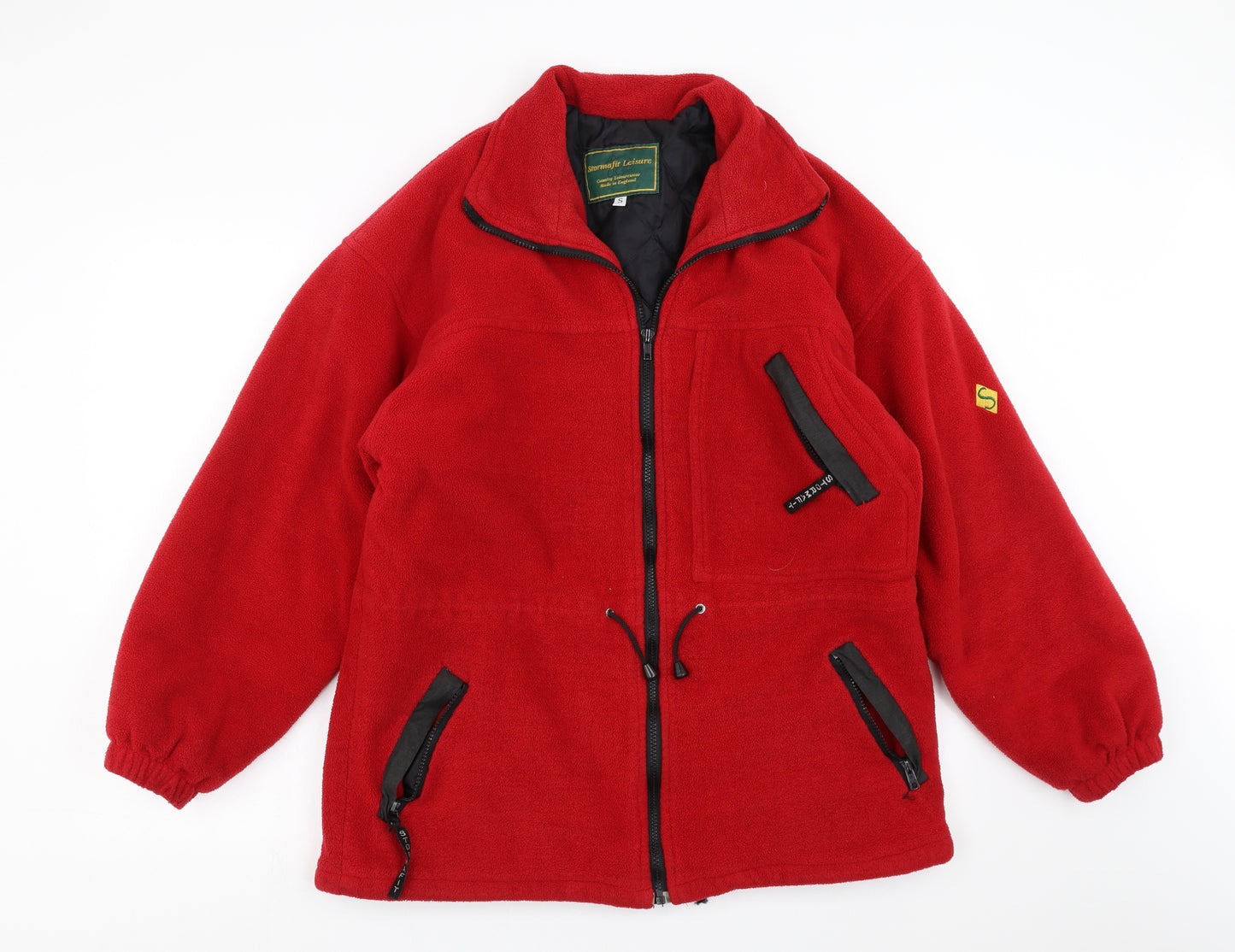 Stormafit Mens Red  Fleece Jacket  Size S