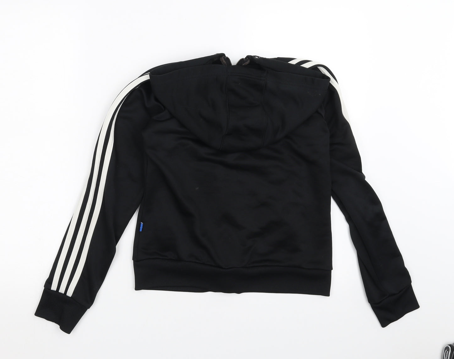 adidas Womens Black   Full Zip Hoodie Size 8