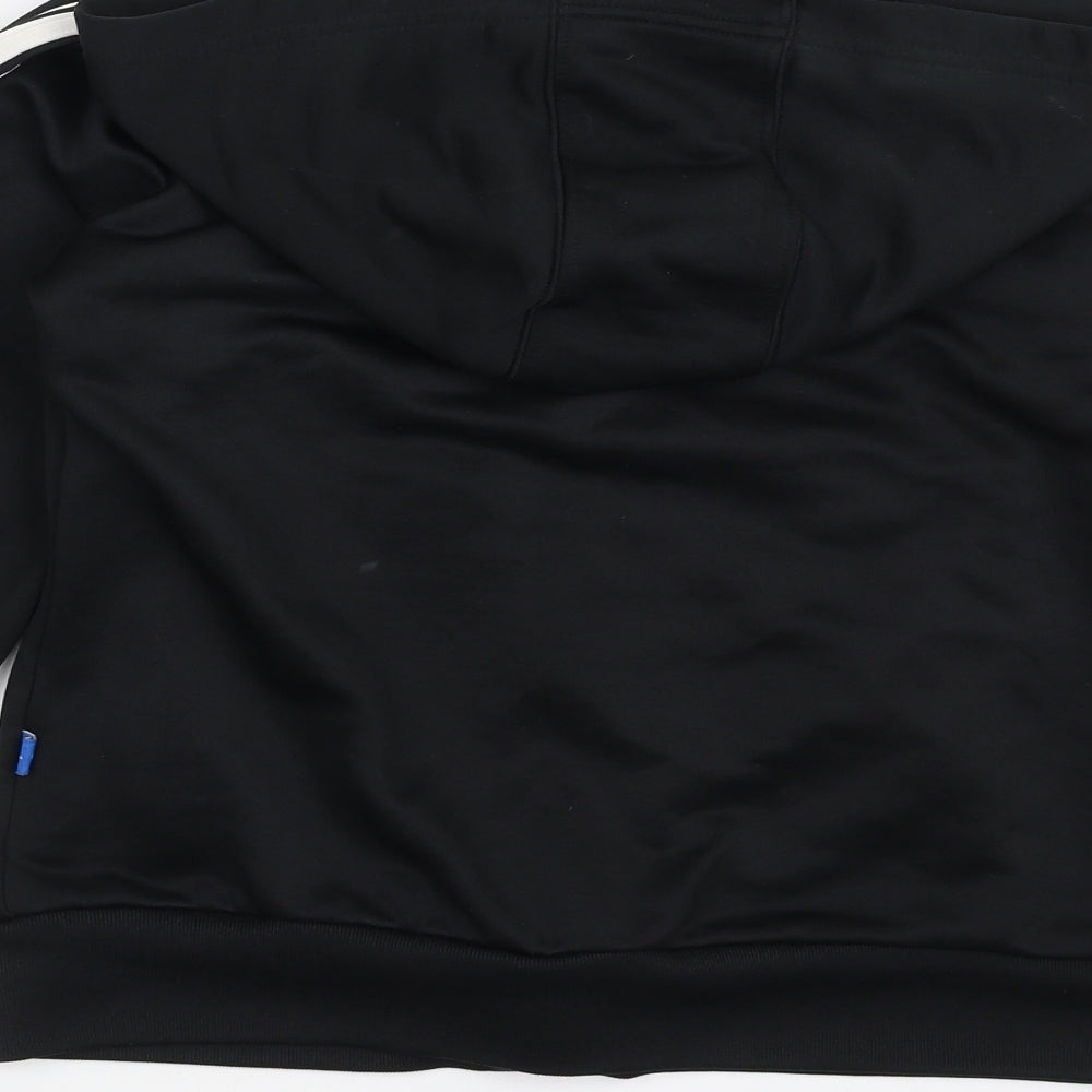 adidas Womens Black   Full Zip Hoodie Size 8
