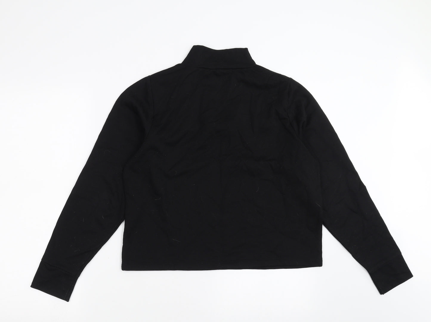 Red Herring Womens Black   Pullover Sweatshirt Size 12