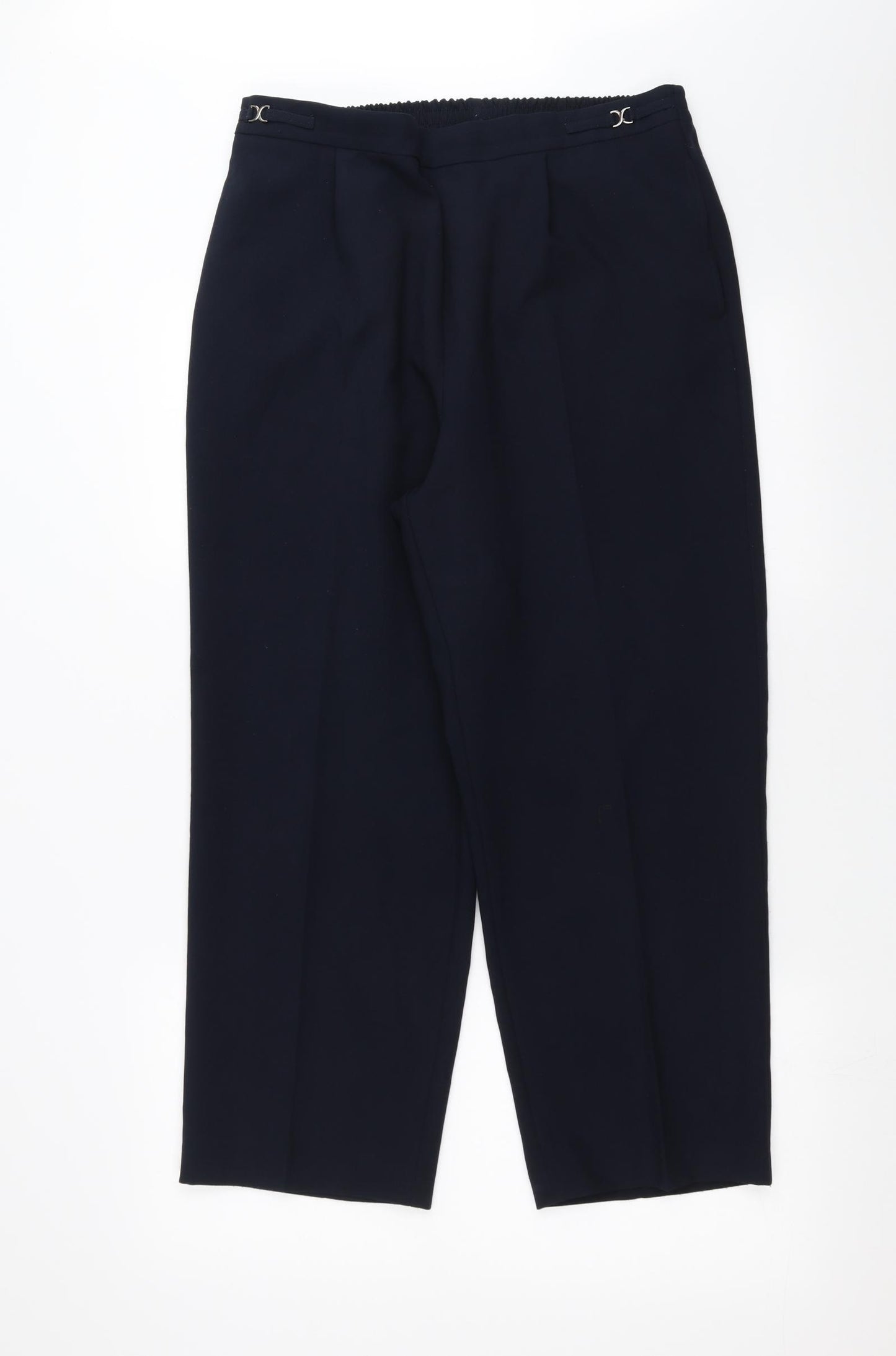 bm Collection Womens Blue   Trousers  Size 14 L25 in