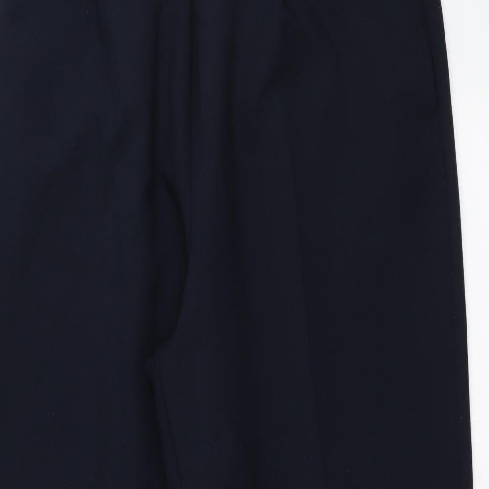 bm Collection Womens Blue   Trousers  Size 14 L25 in