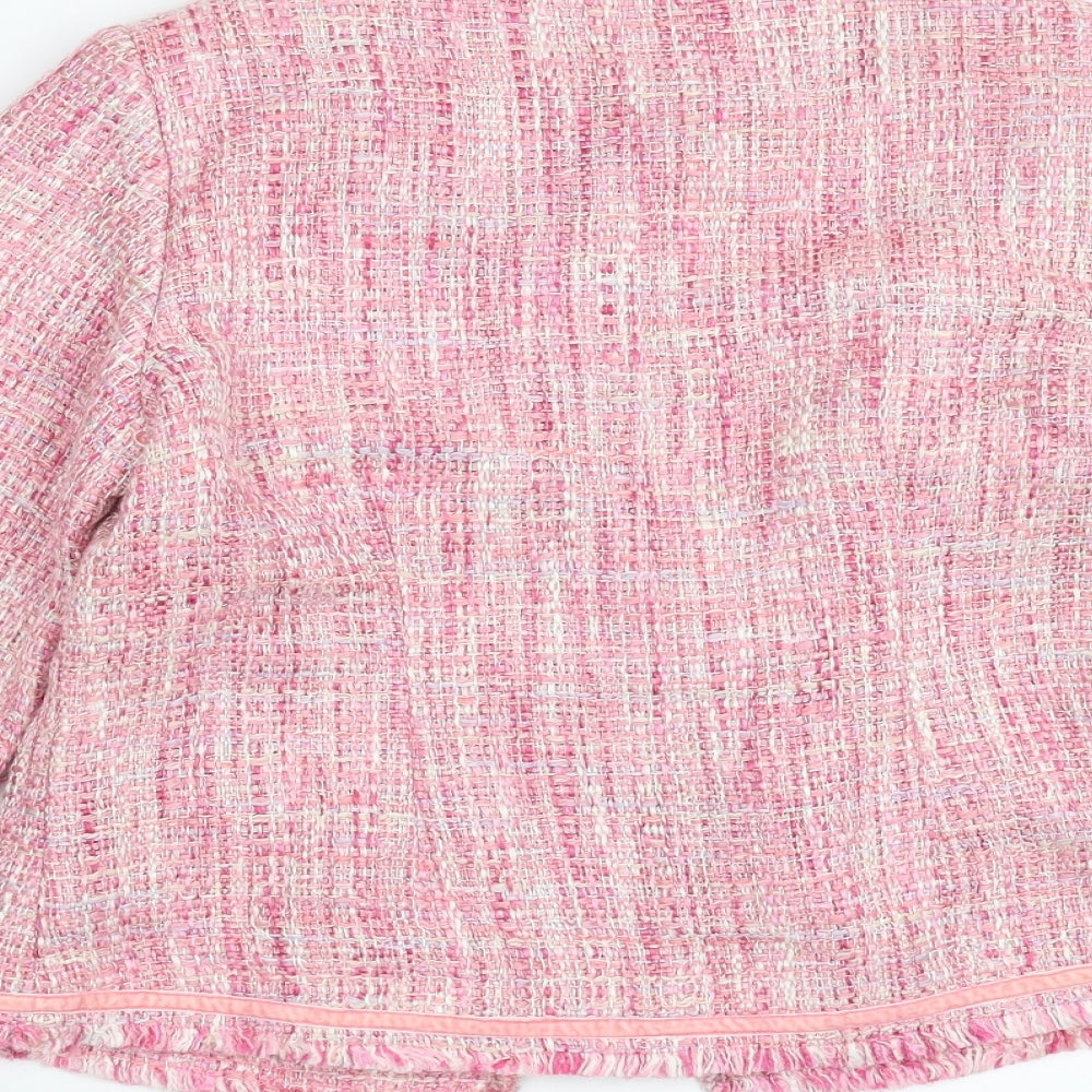 Zahara Womens Pink   Jacket  Size 12