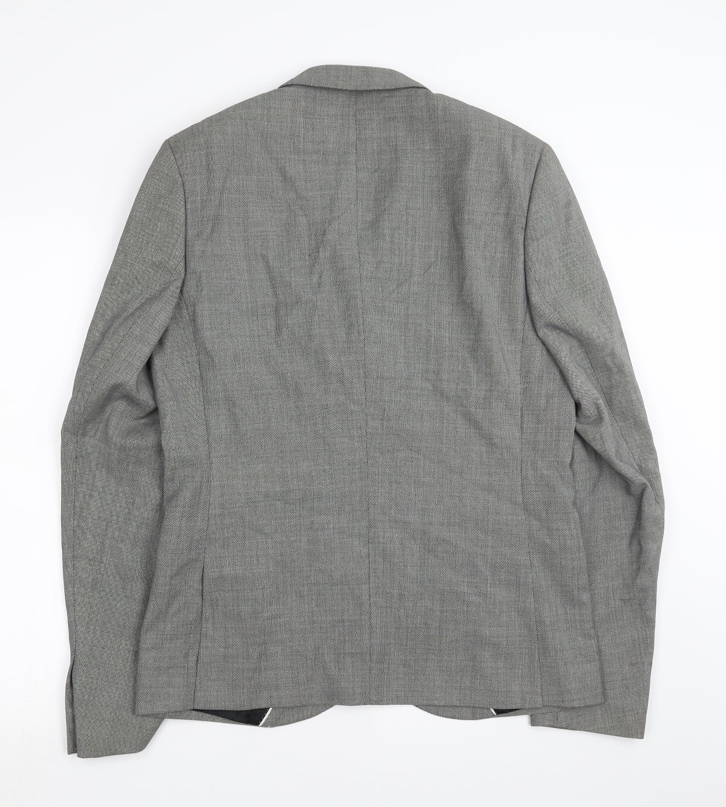 Topman Mens Grey   Jacket Suit Jacket Size 42