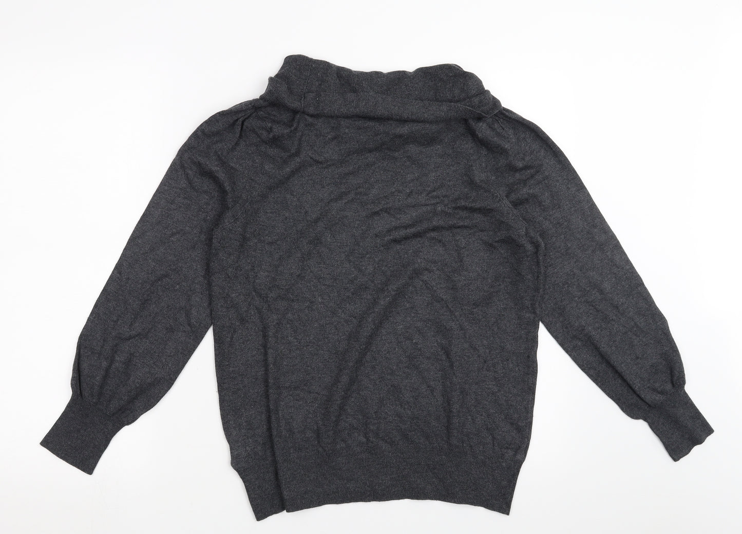 Marks and Spencer Womens Grey   Pullover Jumper Size 16  - with stretch