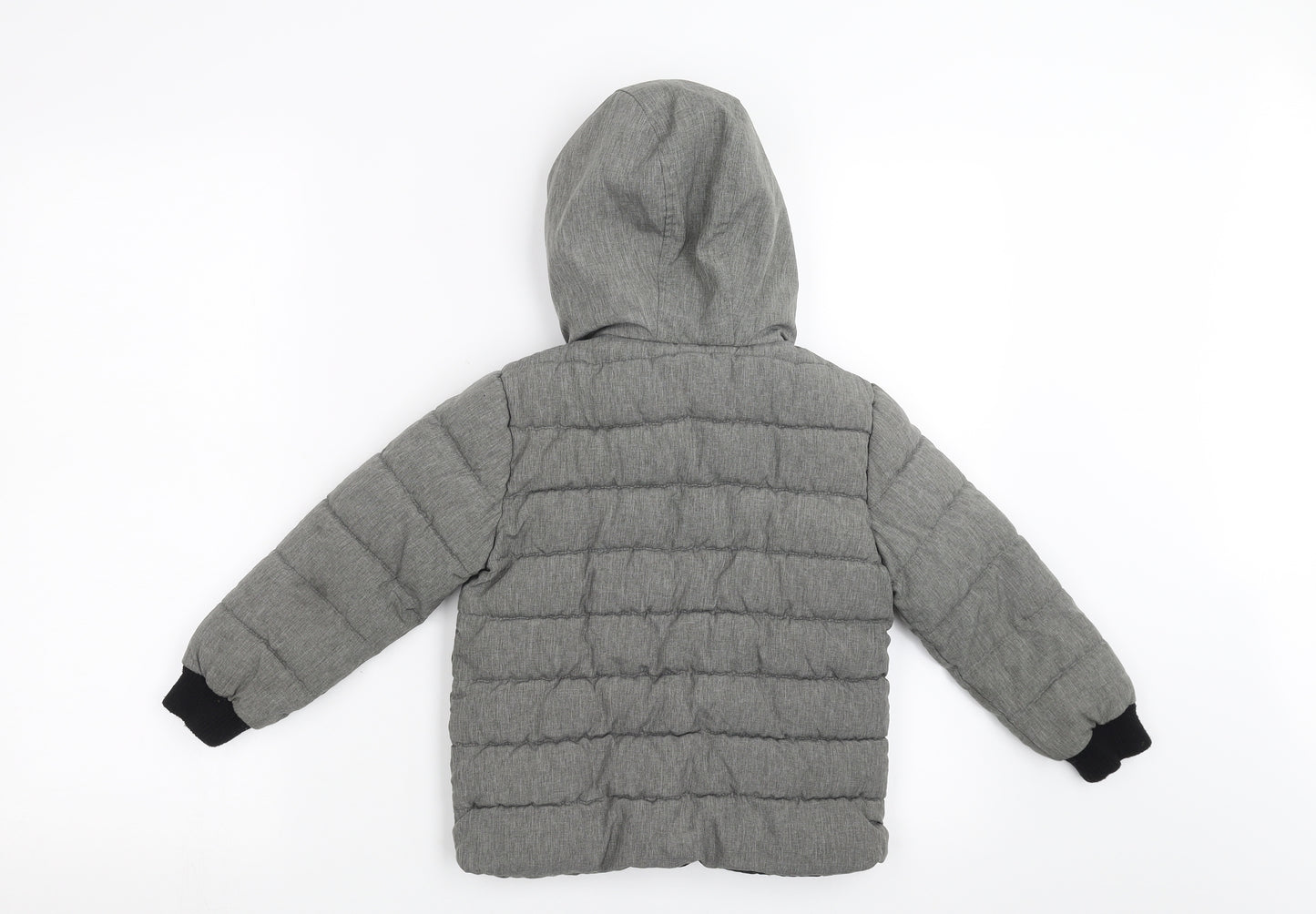 Sports Direct Boys Grey   Puffer Jacket Jacket Size 4-5 Years  - BATMAN