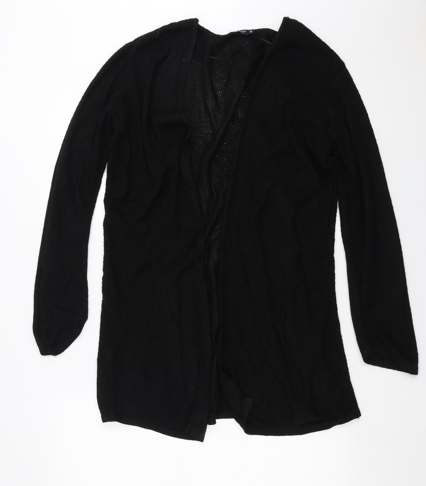 Mia Moda Womens Black   Cardigan Jumper Size M