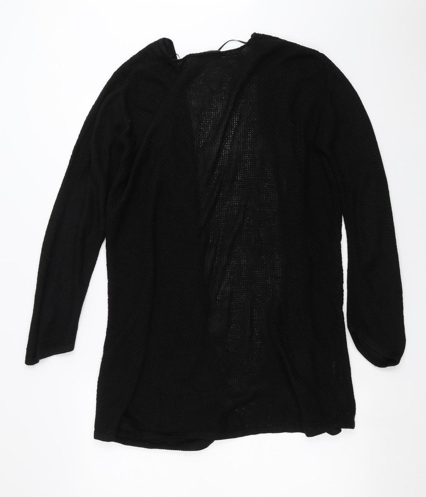 Mia Moda Womens Black   Cardigan Jumper Size M