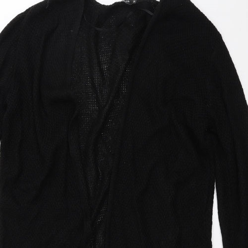 Mia Moda Womens Black   Cardigan Jumper Size M
