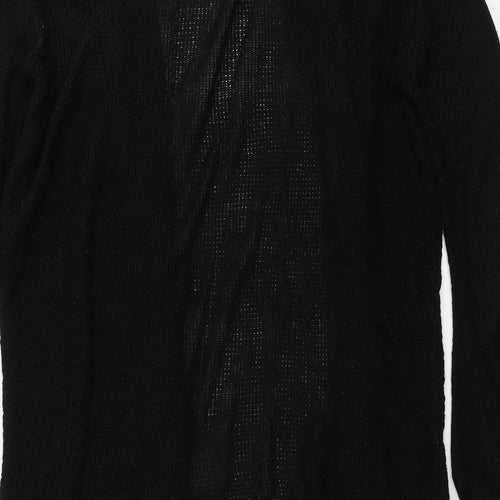 Mia Moda Womens Black   Cardigan Jumper Size M