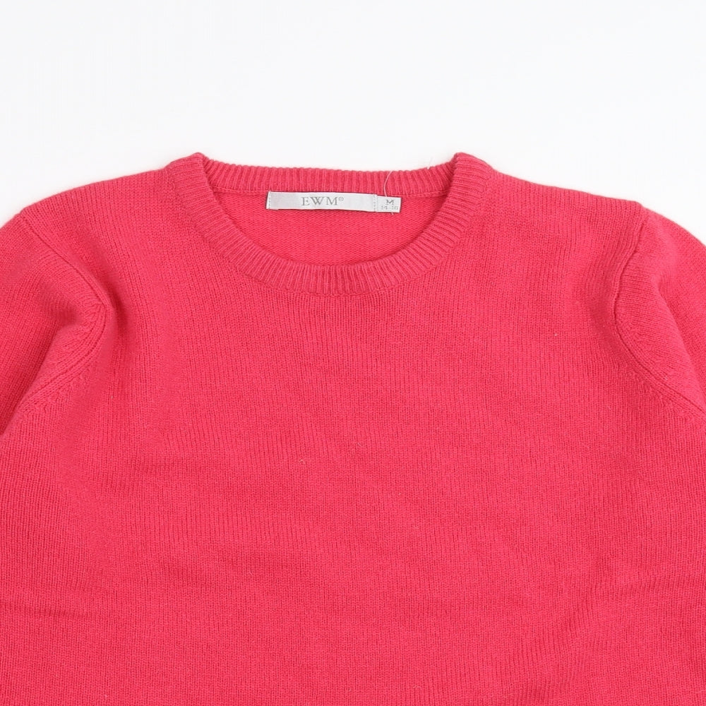 EWM Womens Pink   Pullover Jumper Size M