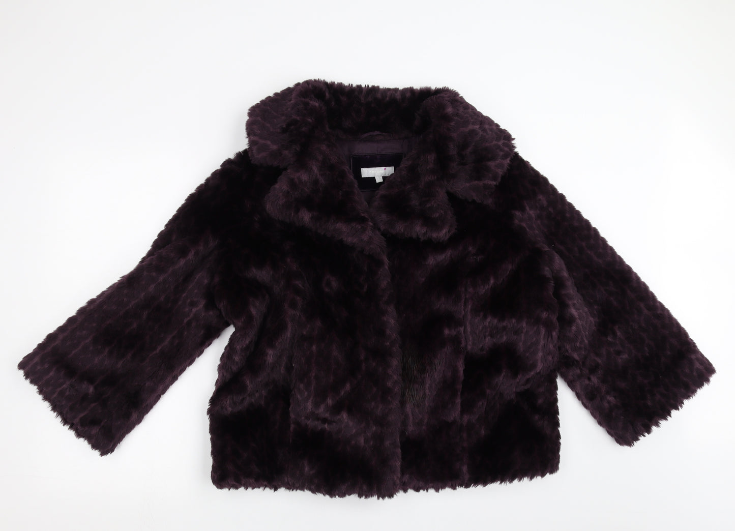 Marks and Spencer Womens Purple   Jacket Coat Size L