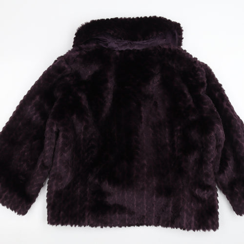 Marks and Spencer Womens Purple   Jacket Coat Size L