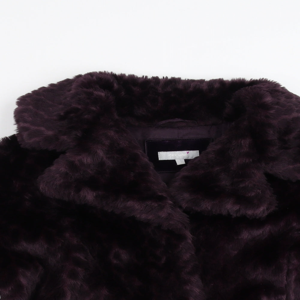 Marks and Spencer Womens Purple   Jacket Coat Size L