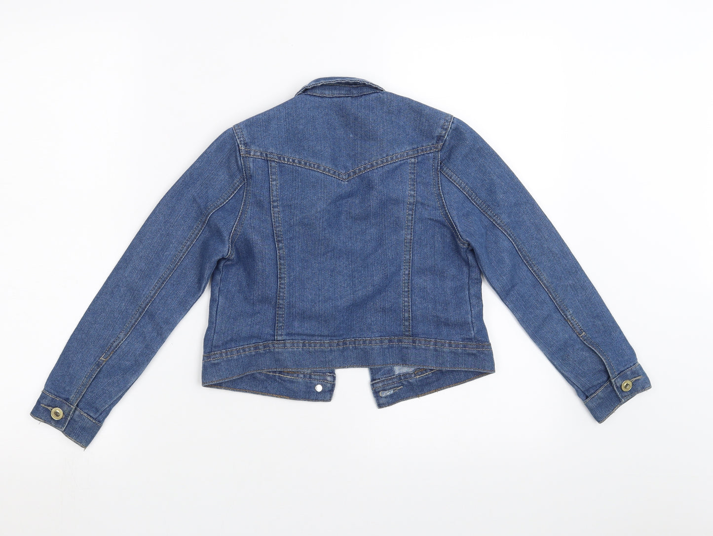 Sainsburys  Girls Blue  Denim Jacket  Size 7-8 Years
