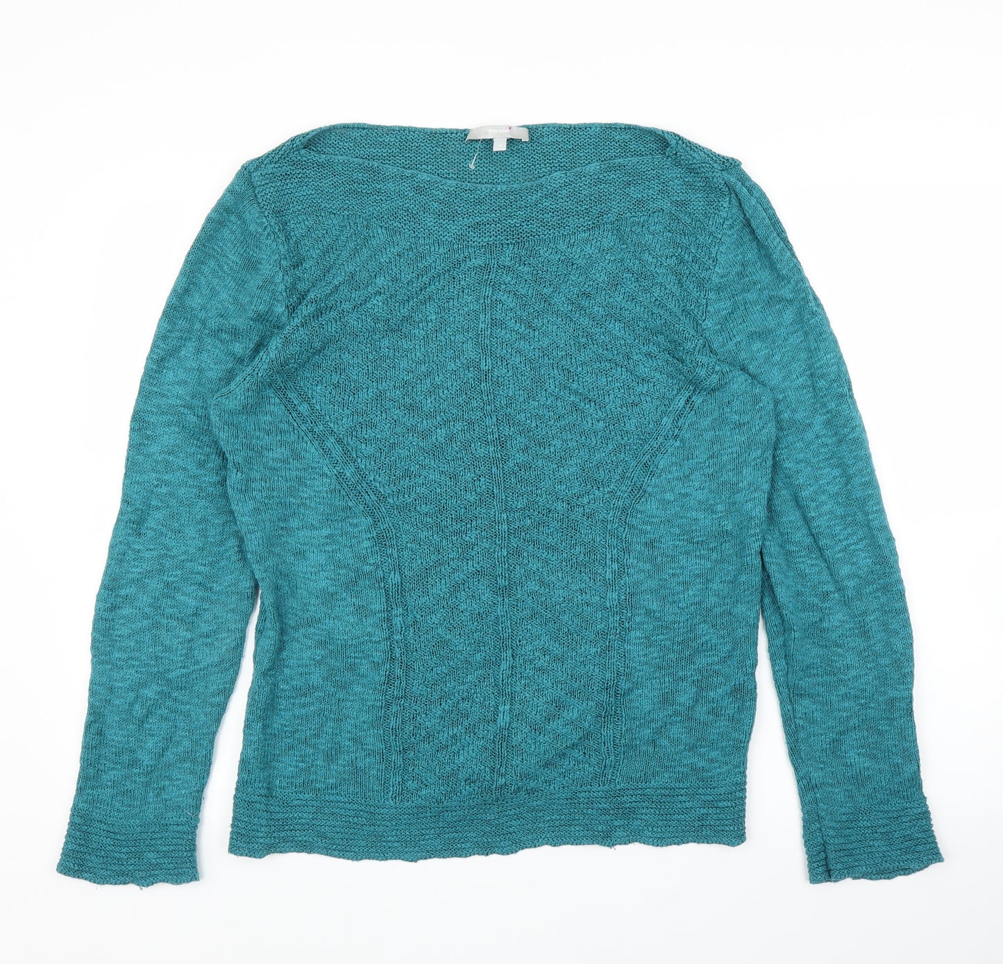 Per Una Womens Green   Pullover Jumper Size 16
