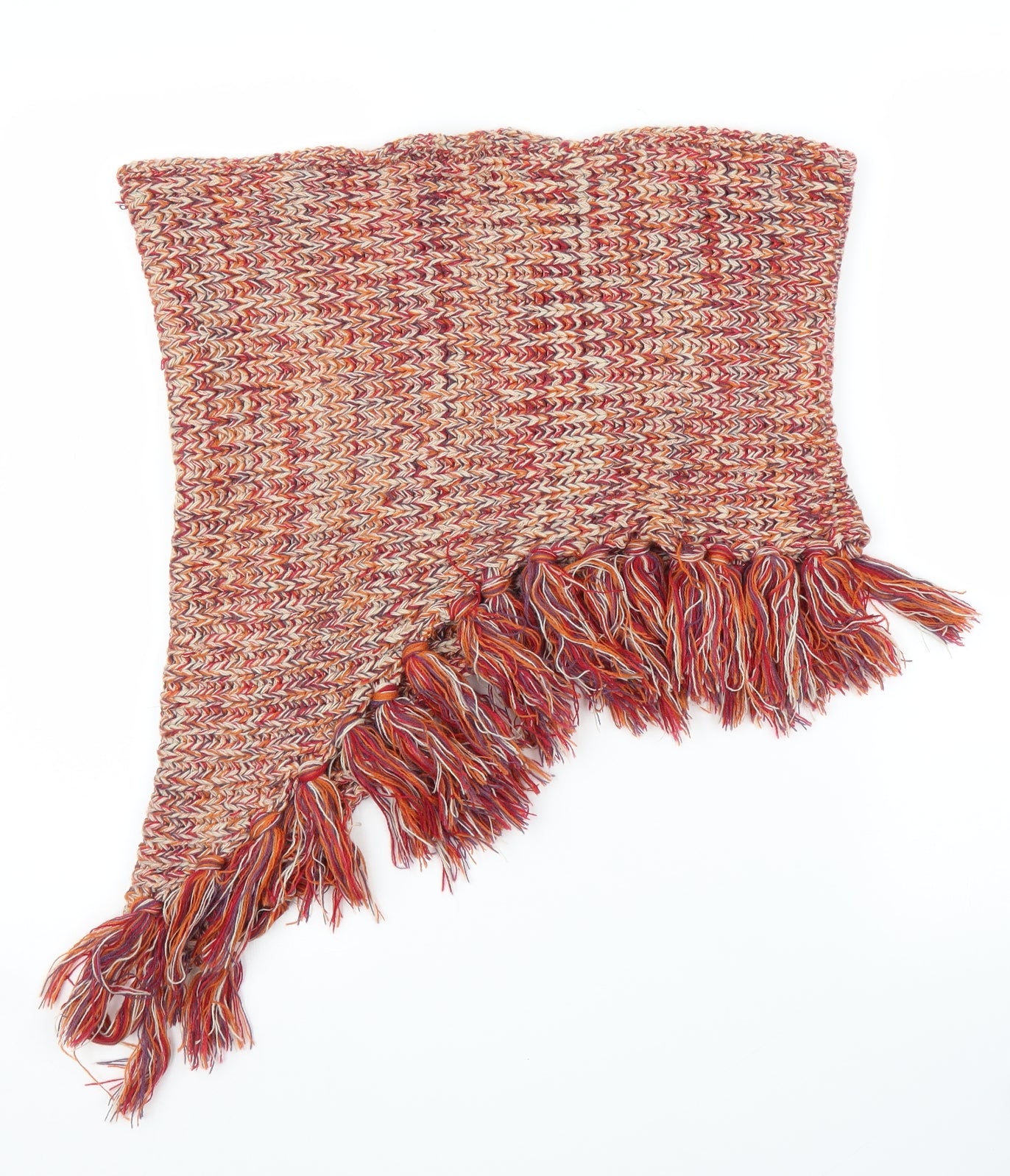Preworn Womens Orange    Shawl/Wrap   - Snood