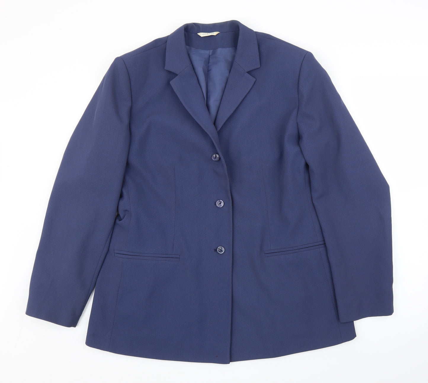 George Womens Blue   Jacket Suit Jacket Size 16