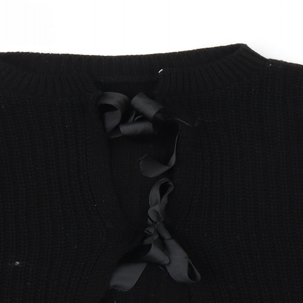 Missguided Womens Black   Cardigan Jumper Size S