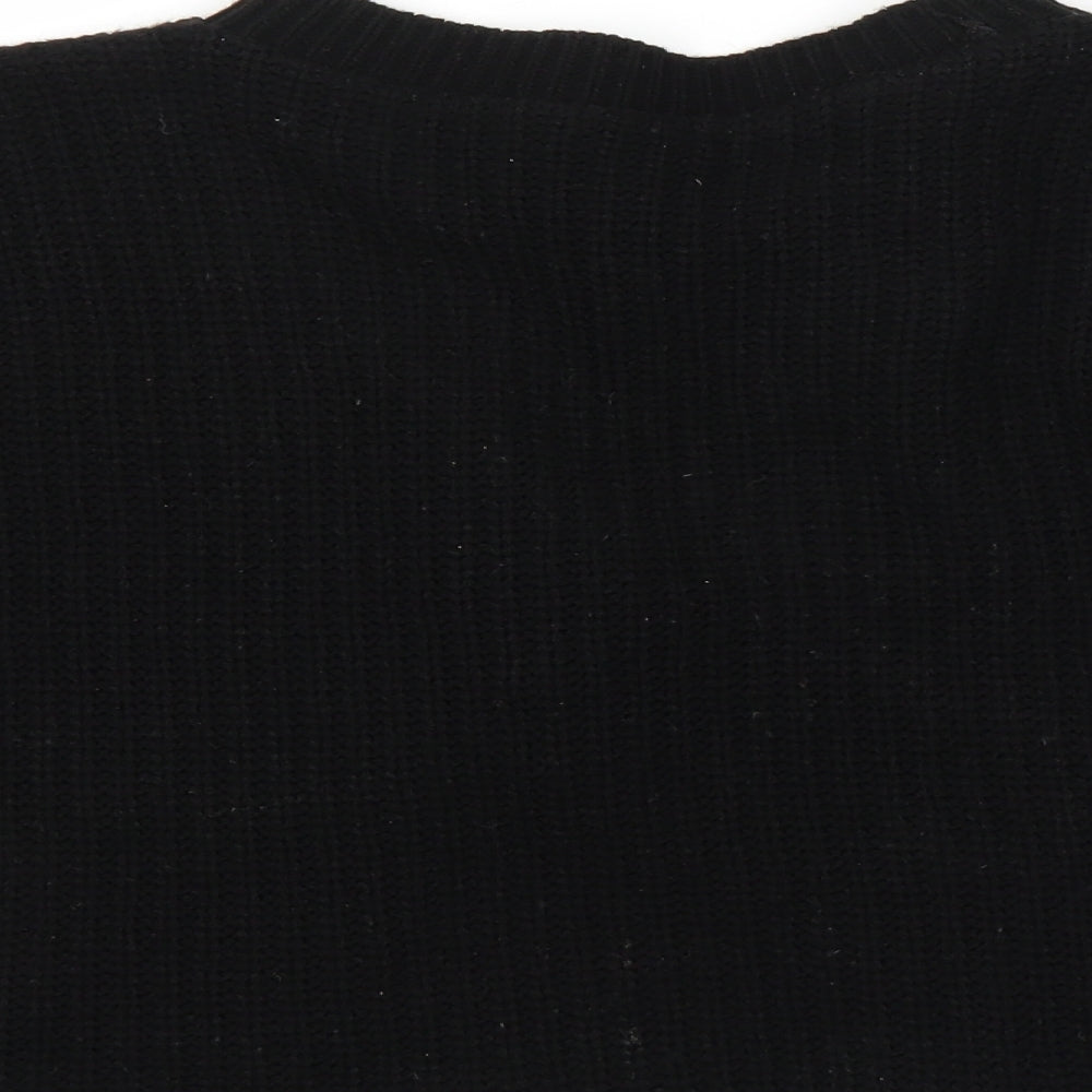 Missguided Womens Black   Cardigan Jumper Size S