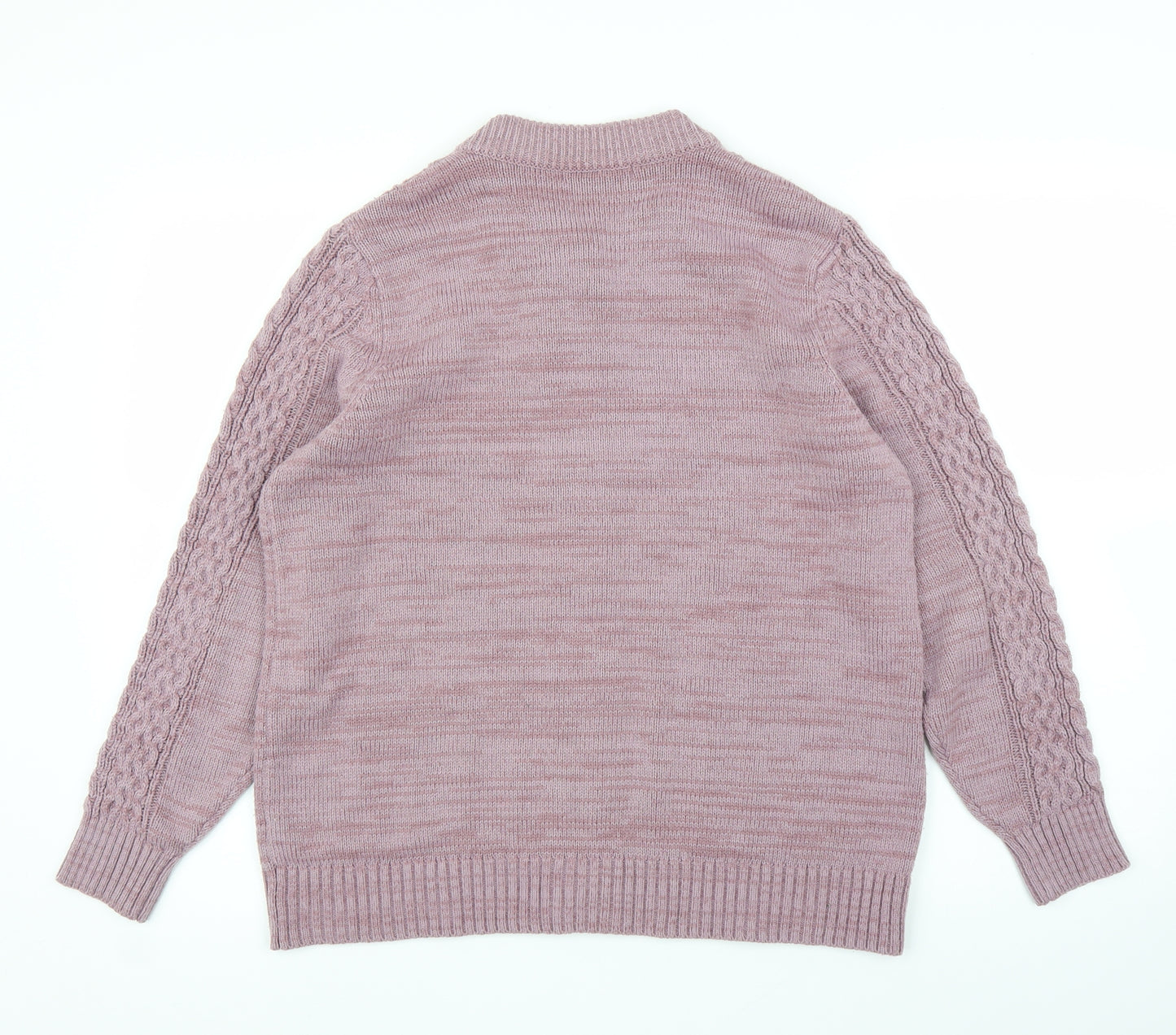 Preworn Womens Purple   Cardigan Jumper Size M