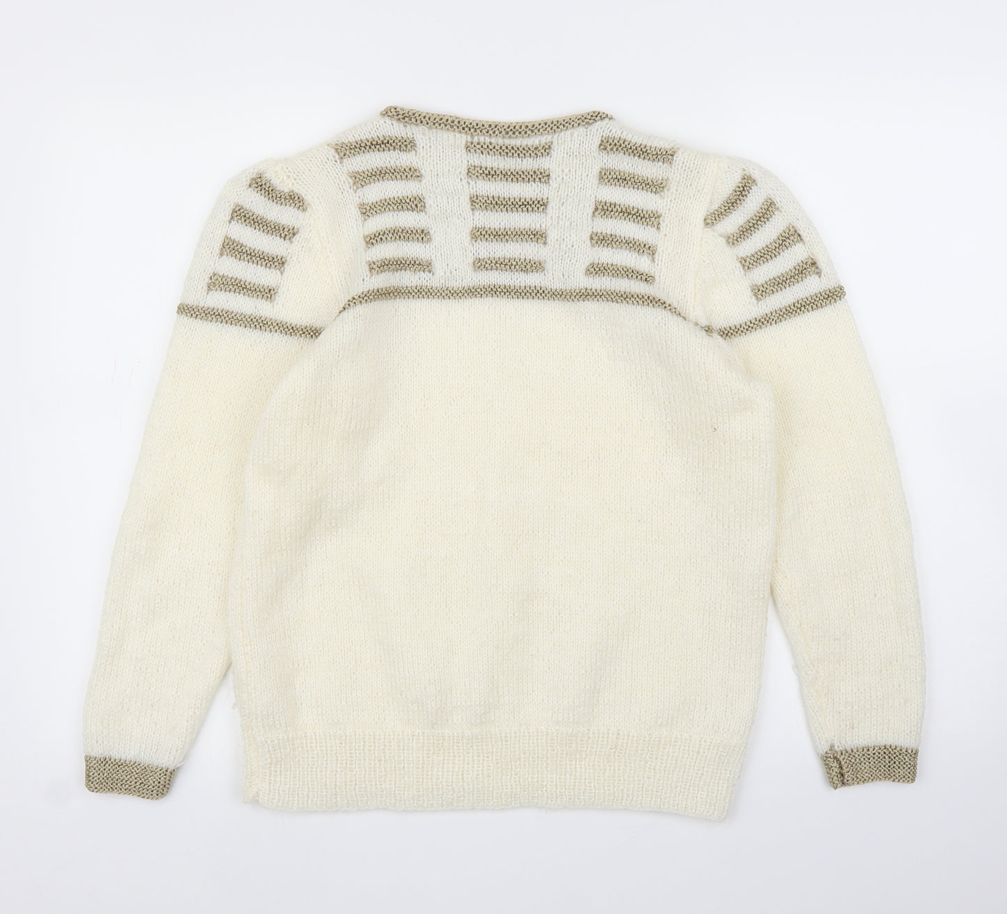 Preworn Womens Ivory   Pullover Jumper Size L