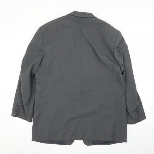 Benvenuto Mens Grey   Jacket Suit Jacket Size 48