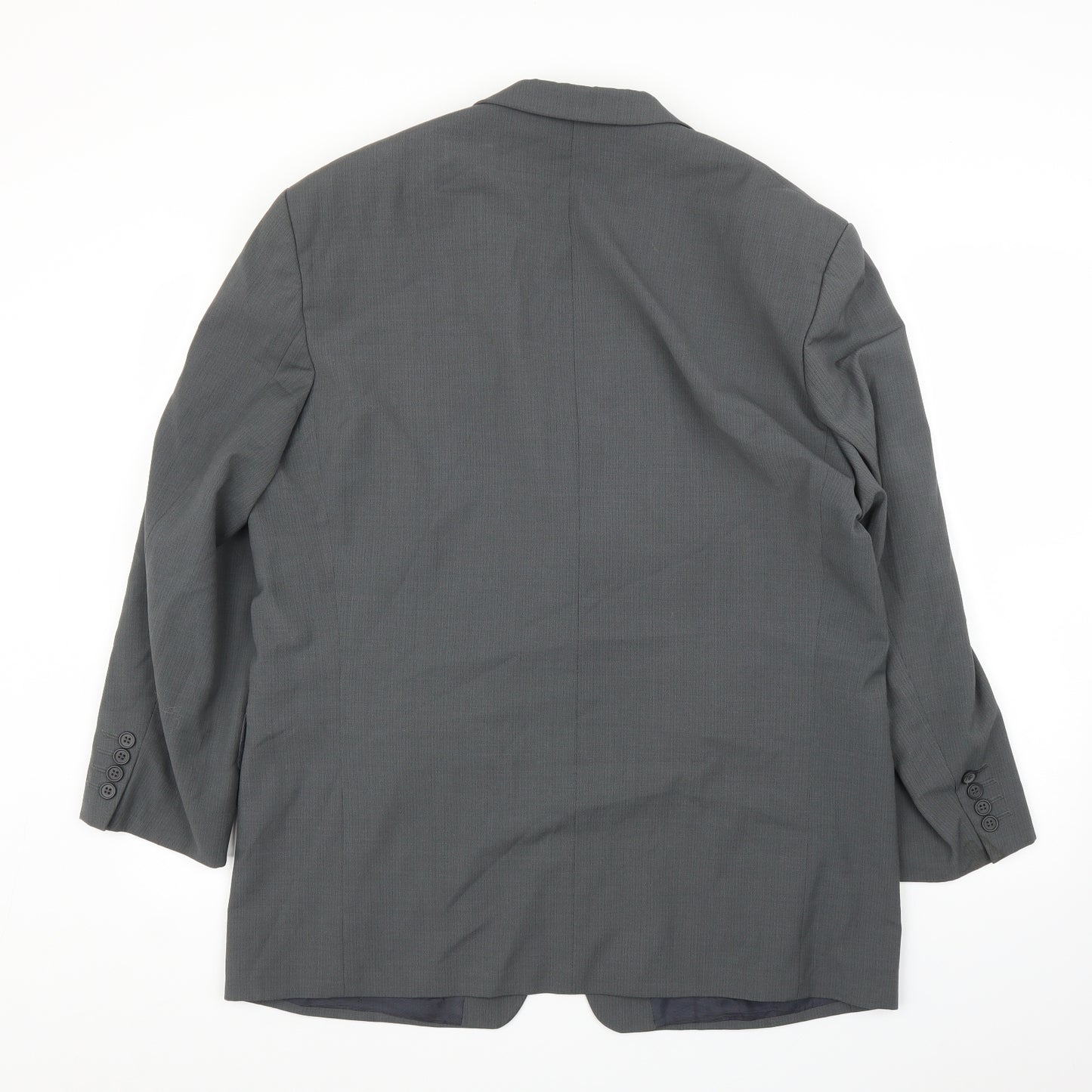 Benvenuto Mens Grey   Jacket Suit Jacket Size 48