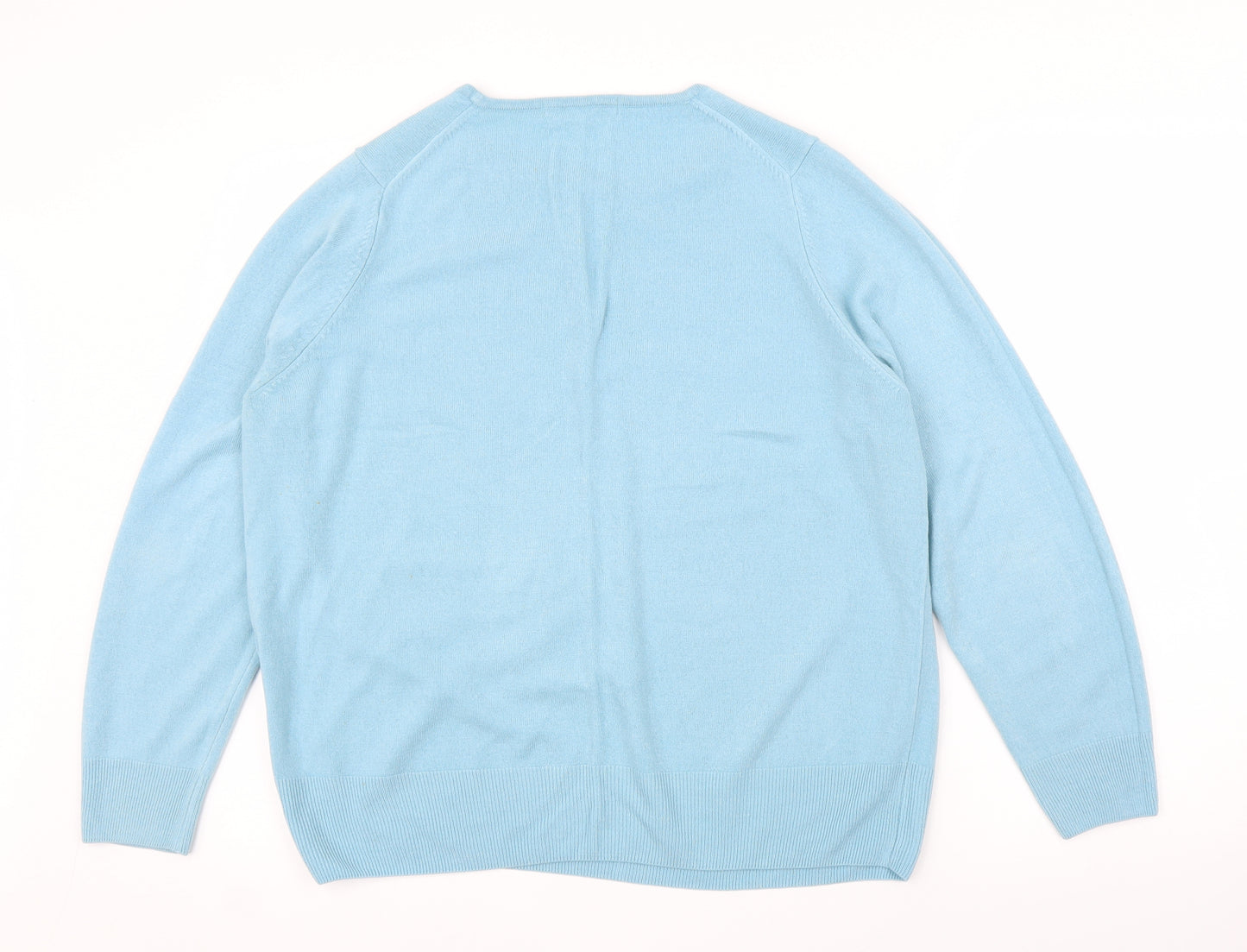 M&S Womens Blue   Pullover Jumper Size 20