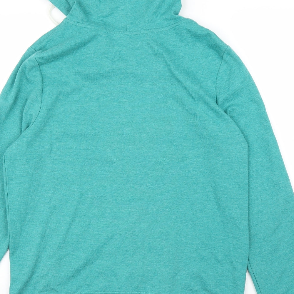 George Womens Green   Full Zip Hoodie Size 16