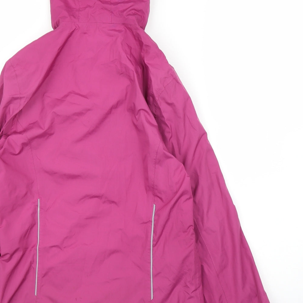 Crane Womens Purple   Anorak Coat Size 8