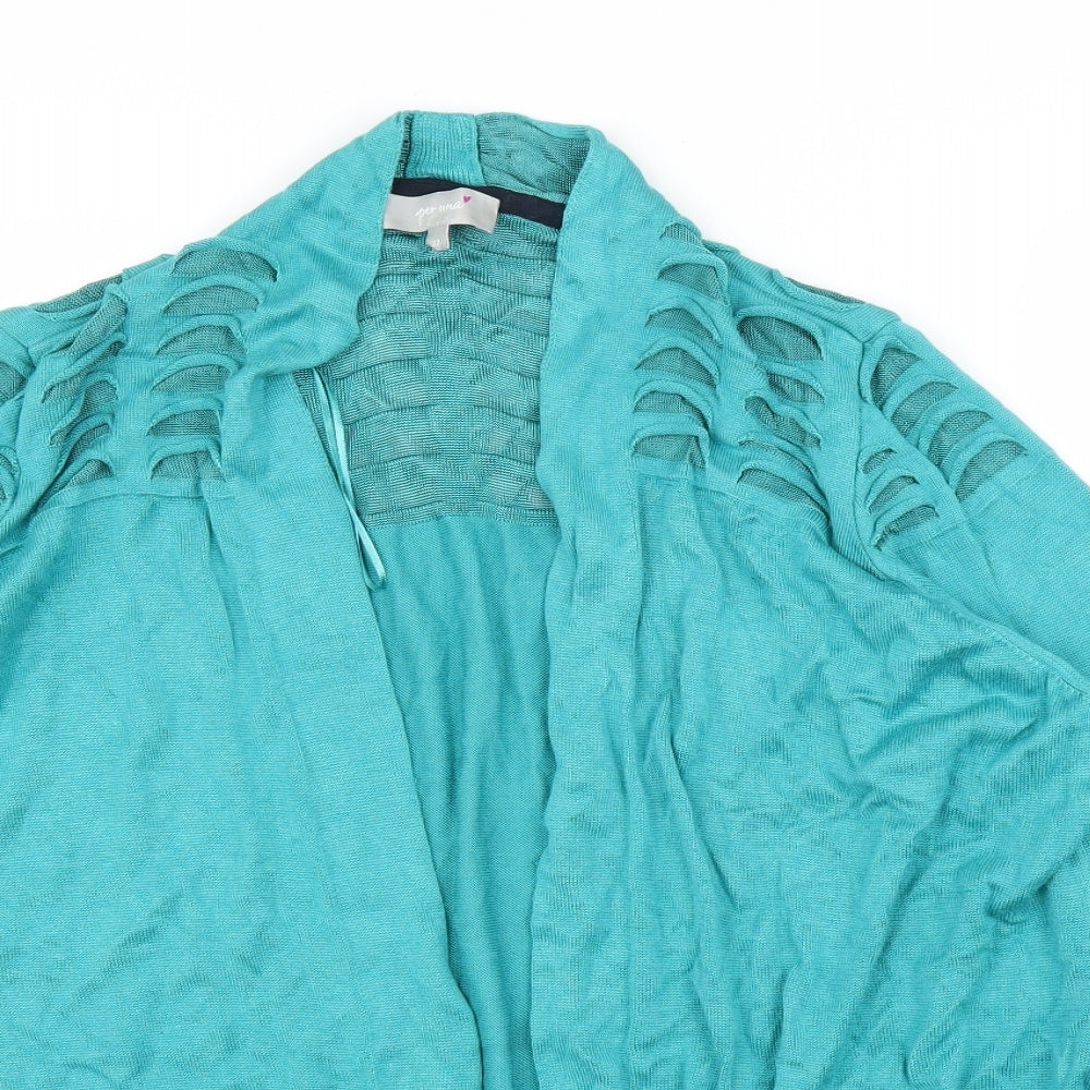 M&S Womens Green   Cardigan Jumper Size 22