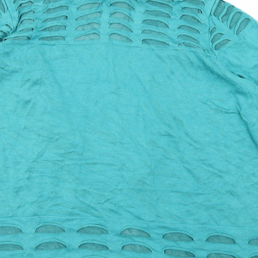 M&S Womens Green   Cardigan Jumper Size 22