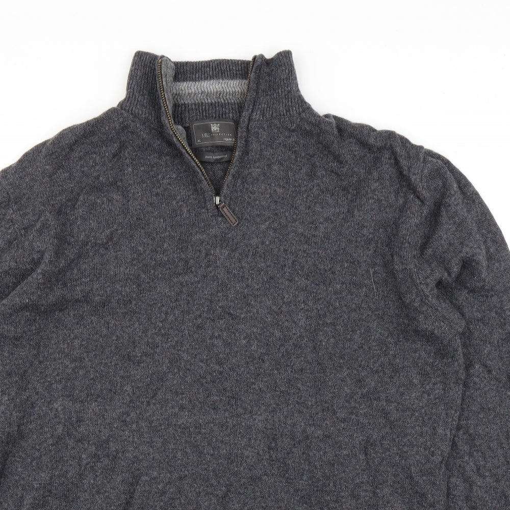 M&S Mens Grey   Pullover Jumper Size XL