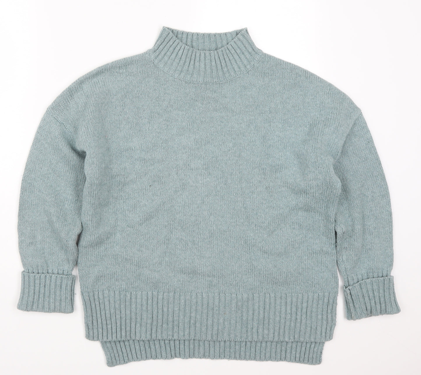 Mistral Womens Blue  Knit Pullover Jumper Size 8