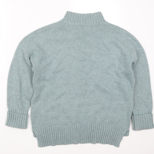 Mistral Womens Blue  Knit Pullover Jumper Size 8