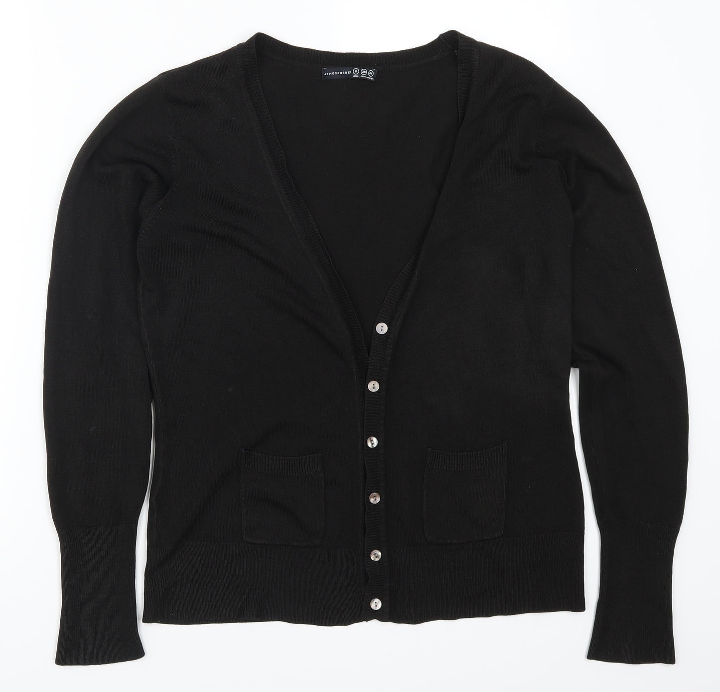 Atmosphere Womens Black   Cardigan Jumper Size 8