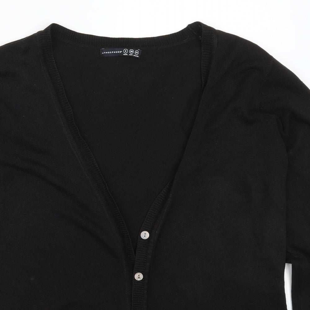 Atmosphere Womens Black   Cardigan Jumper Size 8