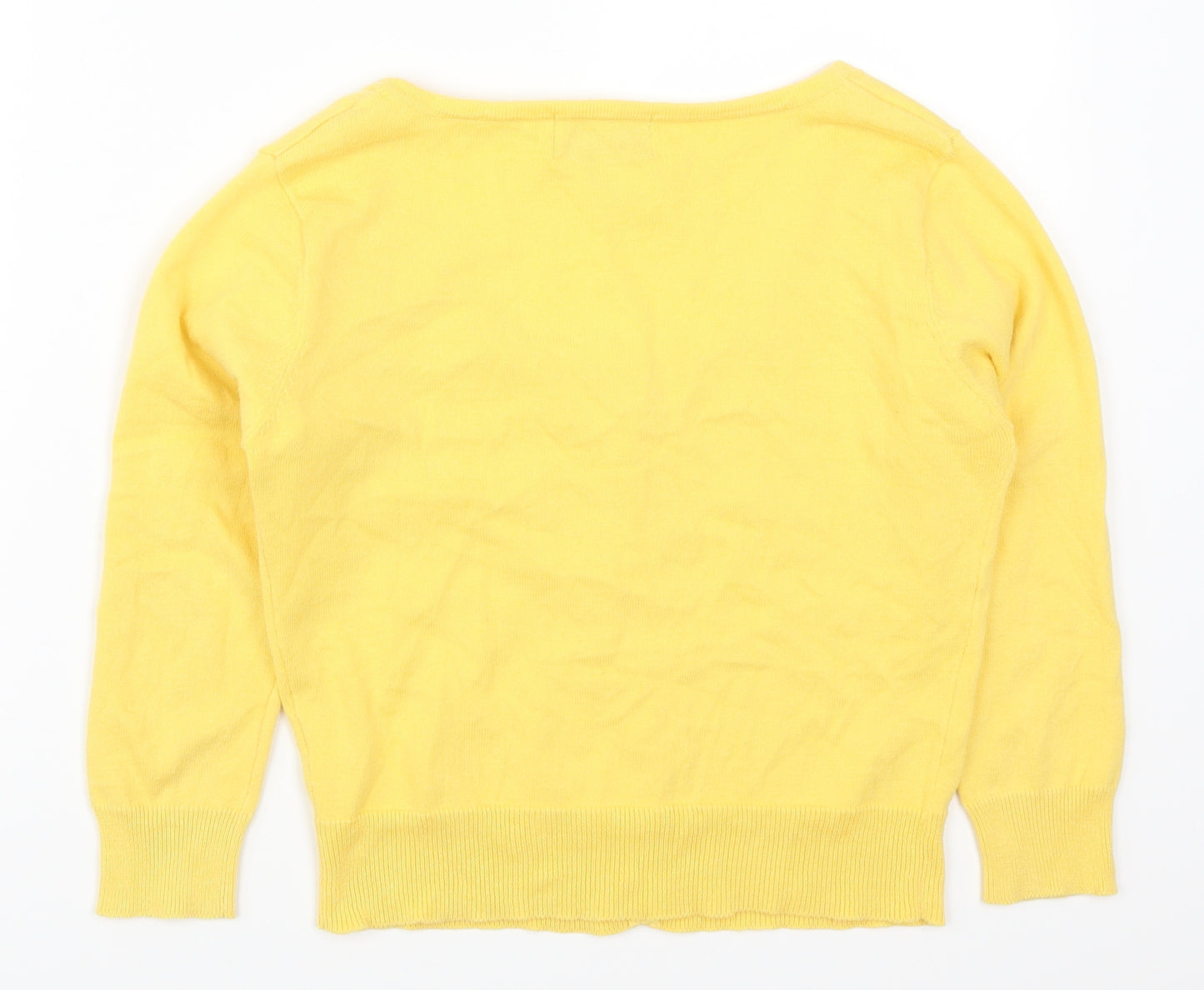 Atmosphere Womens Yellow   Cardigan Jumper Size 10