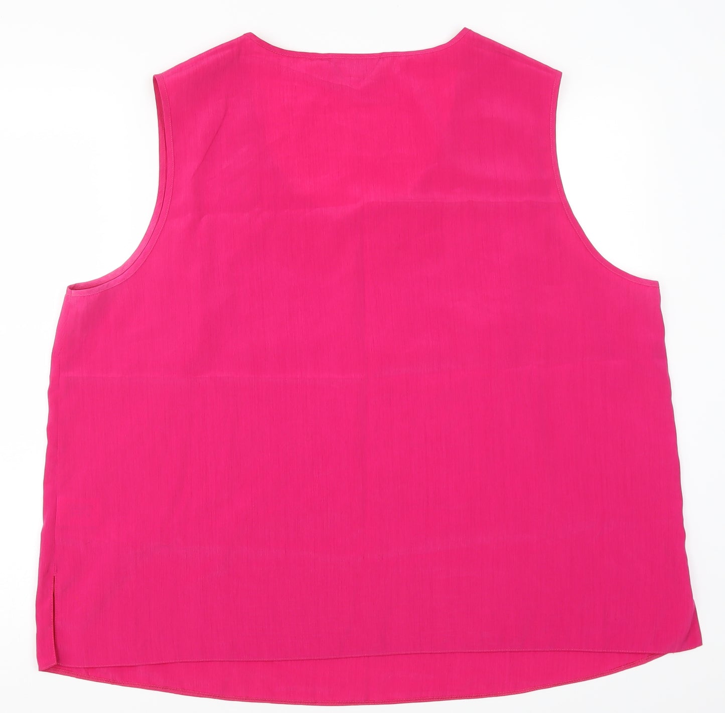 essence Womens Pink   Basic Tank Size 26