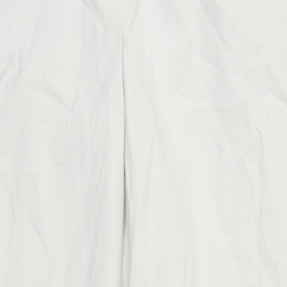 Boden Womens White   Trousers  Size 12 L25 in