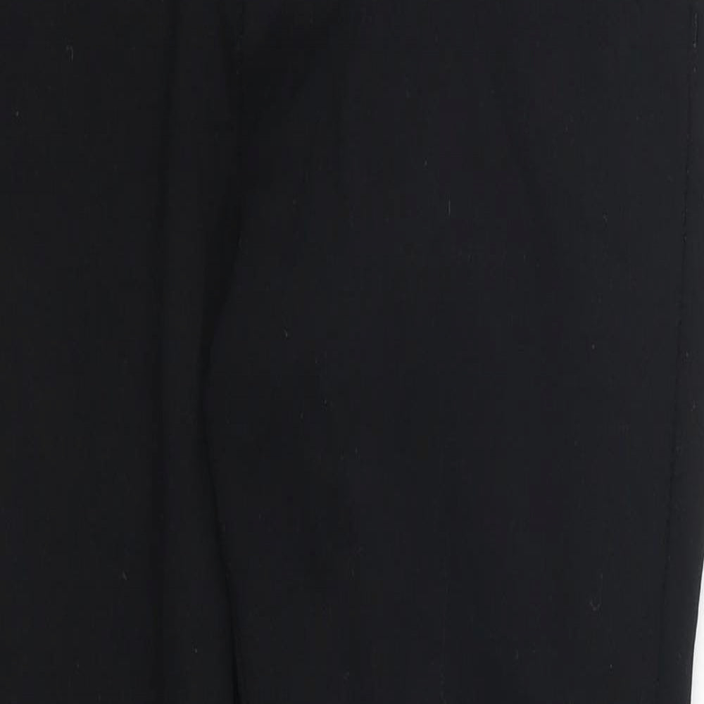 Ci Cono Mens Black  Rayon Trousers  Size M L26 in