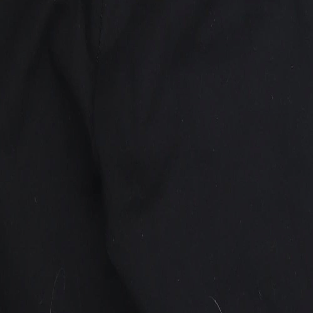 Ci Cono Mens Black  Rayon Trousers  Size M L26 in