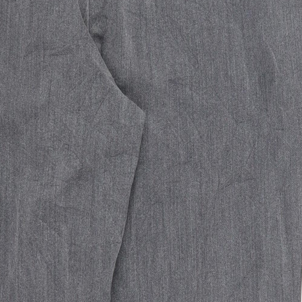 Preworn Womens Grey   Cropped Trousers Size 14 L26 in