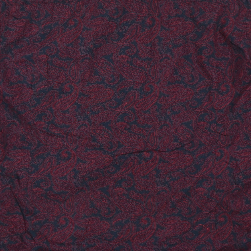 NEXT Mens Red Paisley   Button-Up Size 3XL