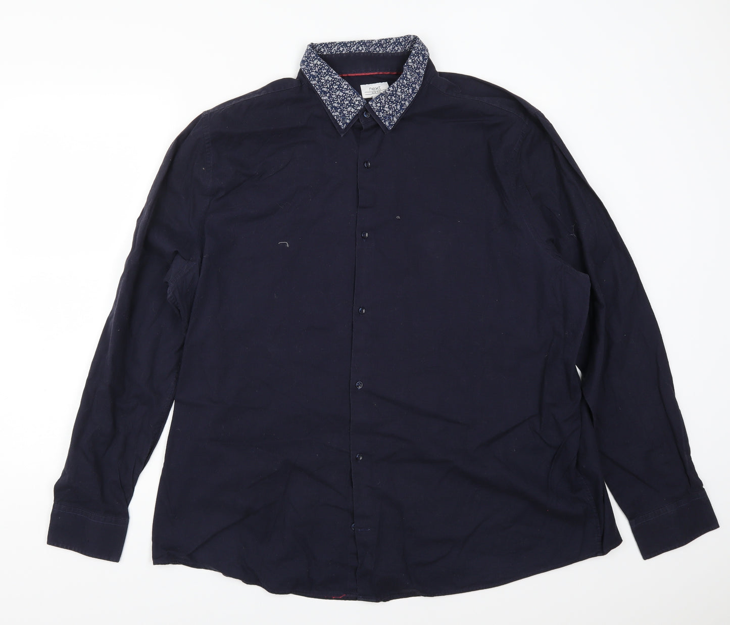 NEXT Mens Blue    Button-Up Size 3XL