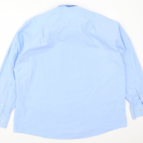 Marks and Spencer Mens Blue    Dress Shirt Size 17